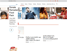 Tablet Screenshot of cinemapettai.com